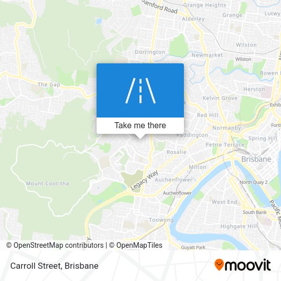 Carroll Street map