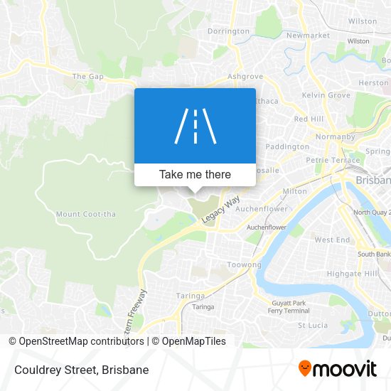 Couldrey Street map
