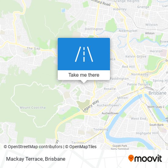 Mackay Terrace map