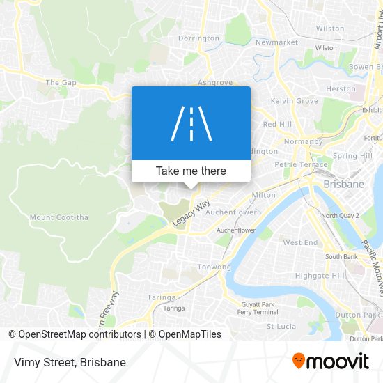 Vimy Street map