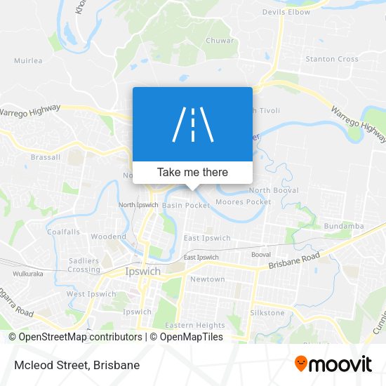 Mcleod Street map