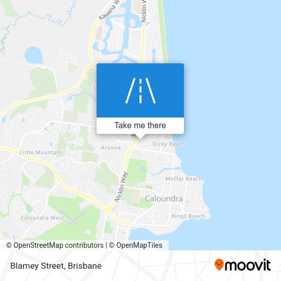 Blamey Street map