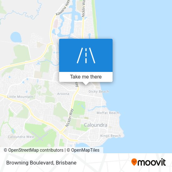 Browning Boulevard map