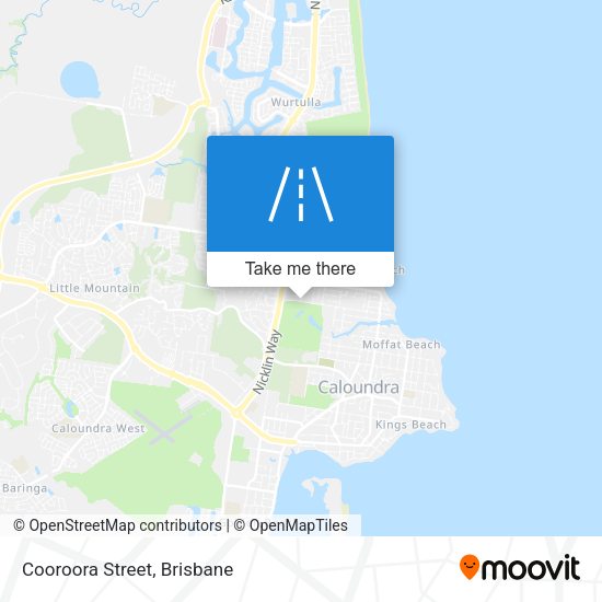 Cooroora Street map