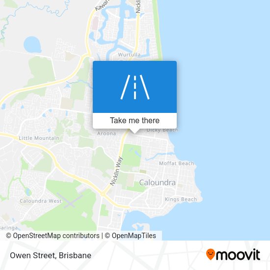 Owen Street map