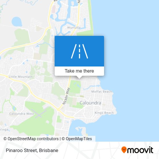 Pinaroo Street map