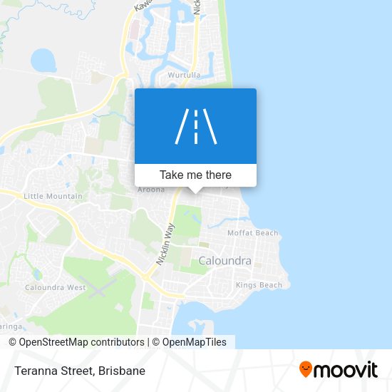 Teranna Street map