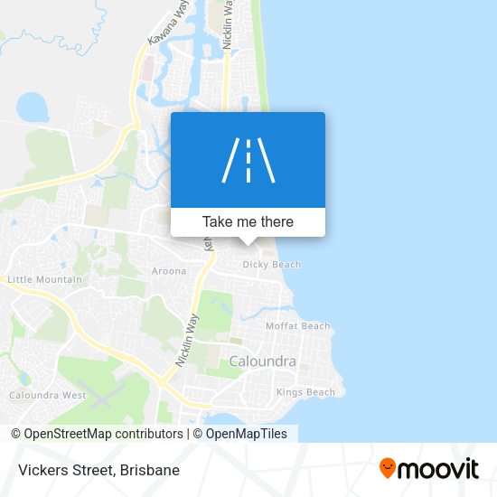 Vickers Street map