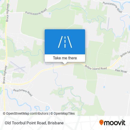 Old Toorbul Point Road map