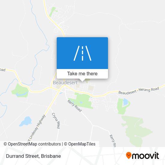 Durrand Street map