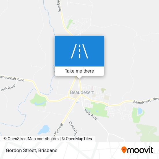 Gordon Street map