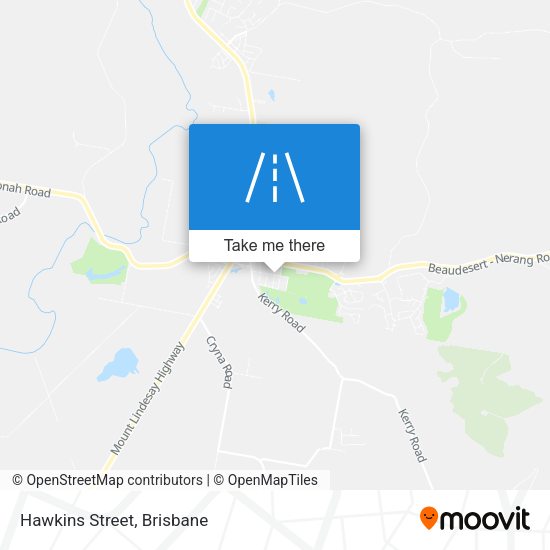 Hawkins Street map