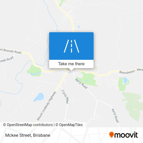 Mckee Street map
