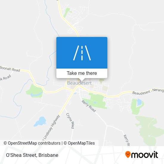 O'Shea Street map