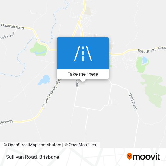Sullivan Road map