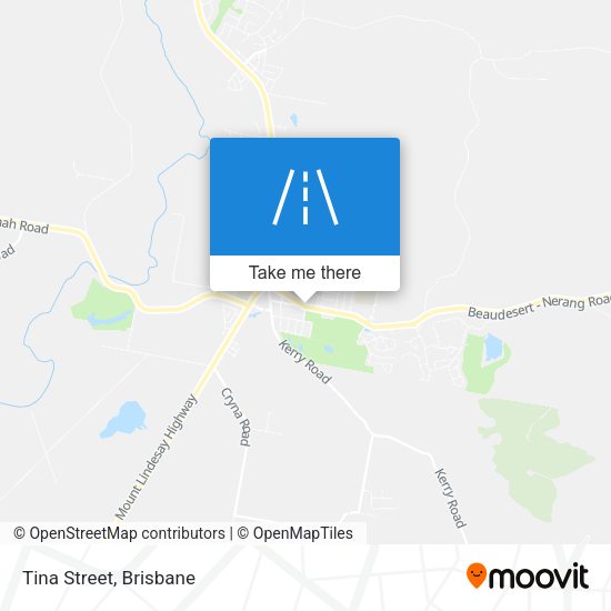 Tina Street map
