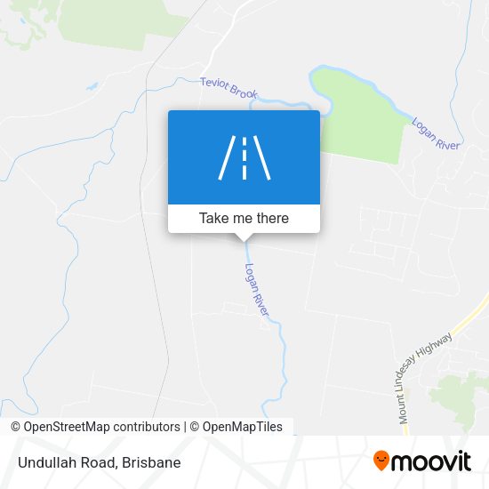 Undullah Road map