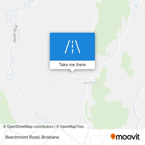 Beechmont Road map