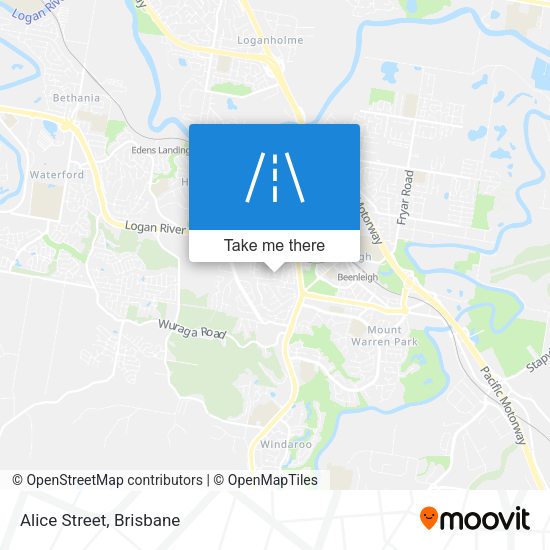 Alice Street map