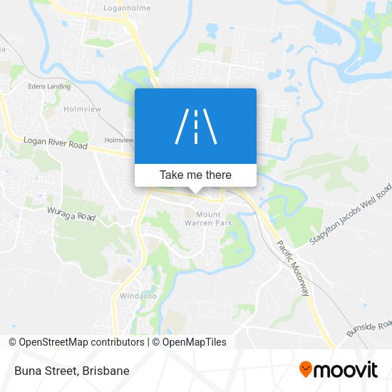 Buna Street map
