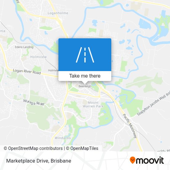 Marketplace Drive map