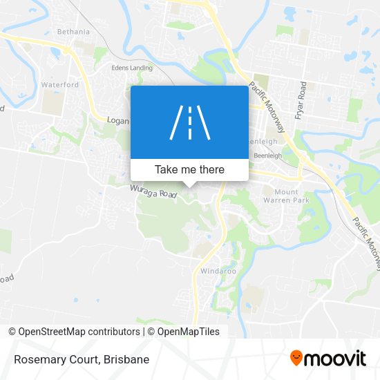 Rosemary Court map