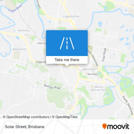 Solar Street map