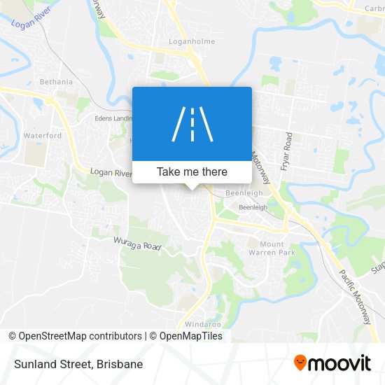 Sunland Street map