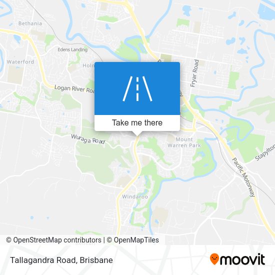 Tallagandra Road map