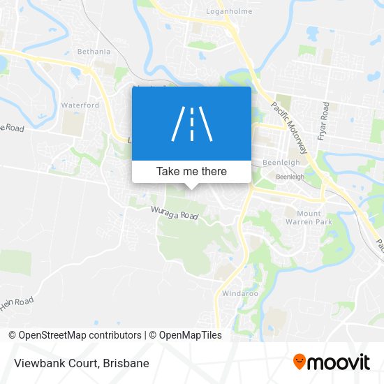 Viewbank Court map