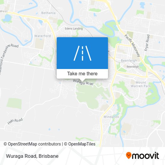 Wuraga Road map