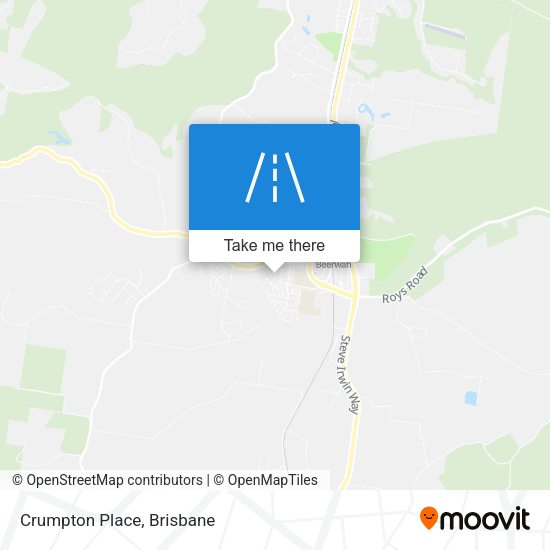 Crumpton Place map