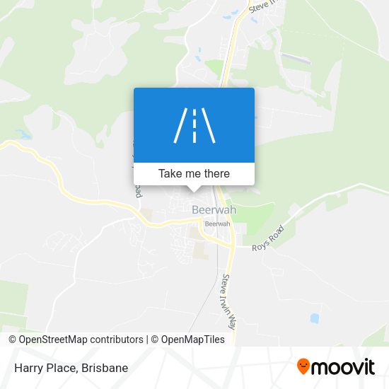 Harry Place map