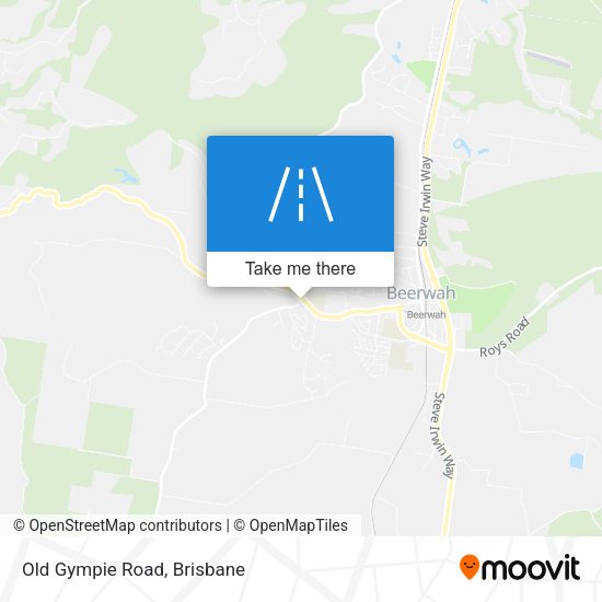 Old Gympie Road map