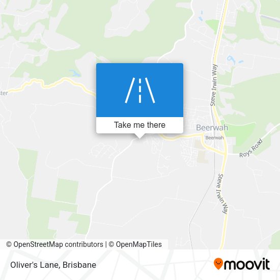 Oliver's Lane map