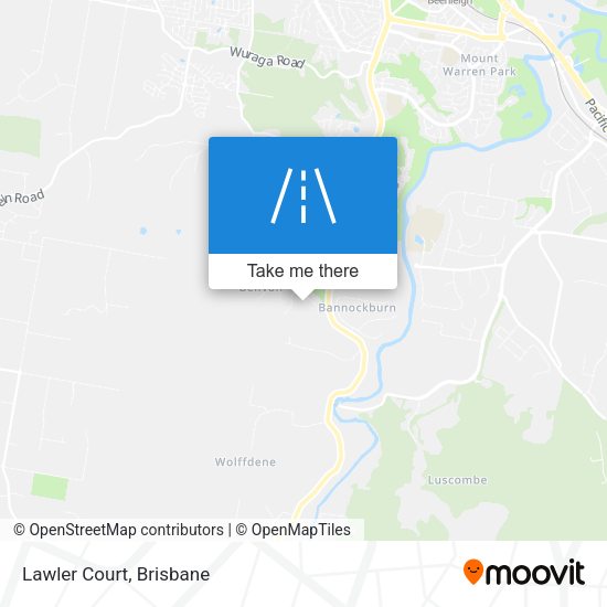 Lawler Court map