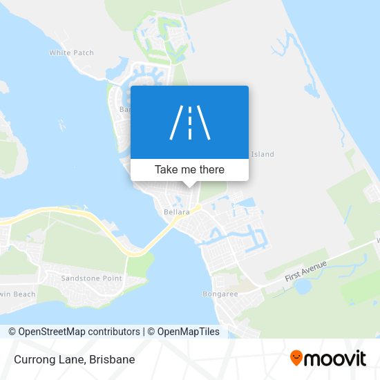 Currong Lane map