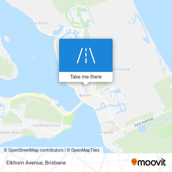 Elkhorn Avenue map