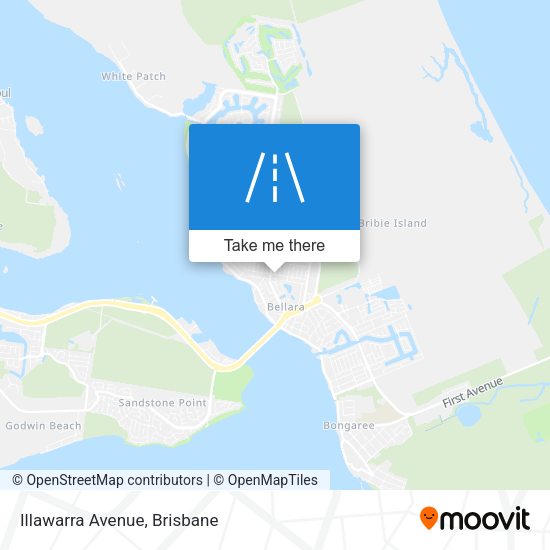 Illawarra Avenue map