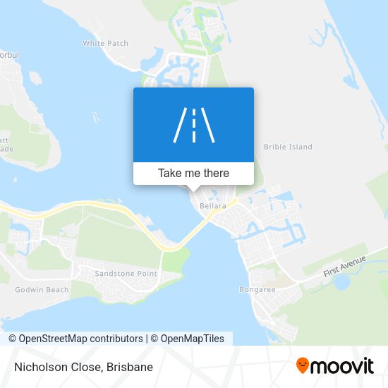 Nicholson Close map