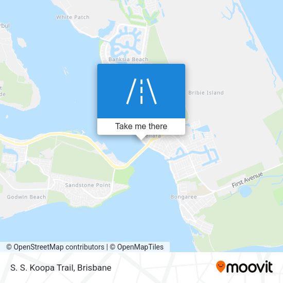 S. S. Koopa Trail map