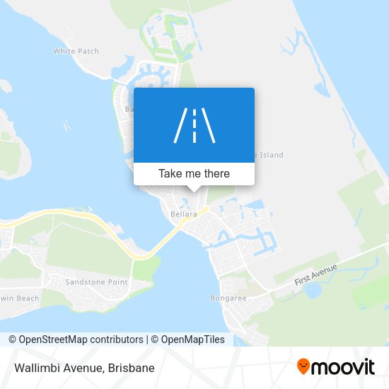 Wallimbi Avenue map