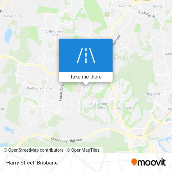 Harry Street map