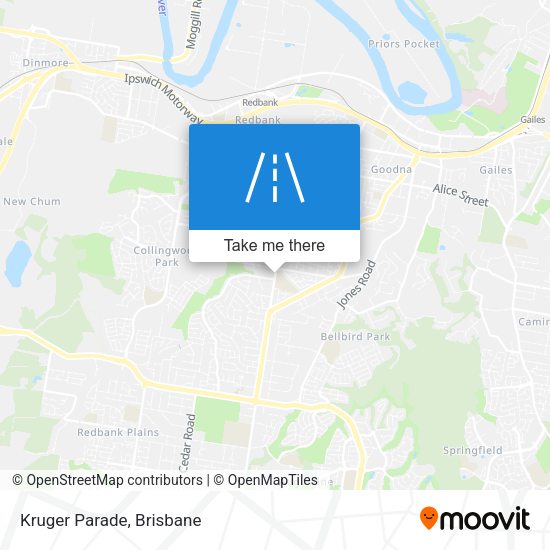 Kruger Parade map