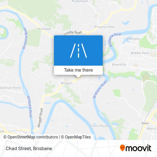 Chad Street map