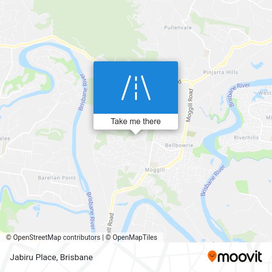 Jabiru Place map