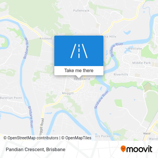 Pandian Crescent map