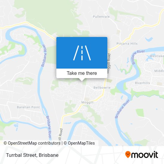 Turrbal Street map
