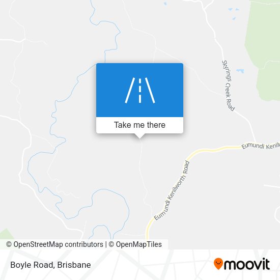 Boyle Road map
