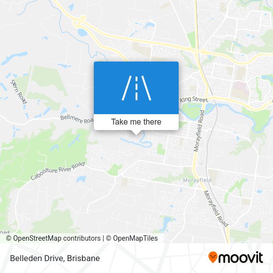 Belleden Drive map